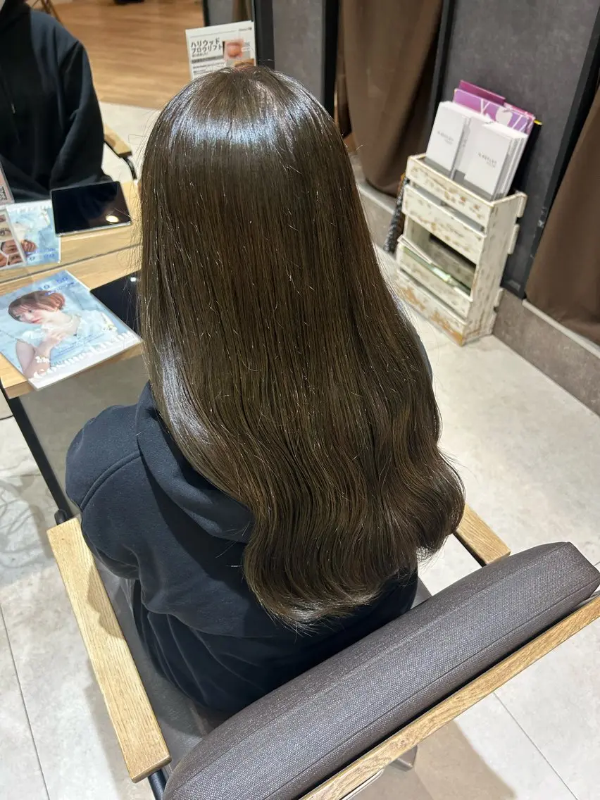 💞毛先・前髪カット+ N.カラー + トリートメント💞 土日+1000円の写真