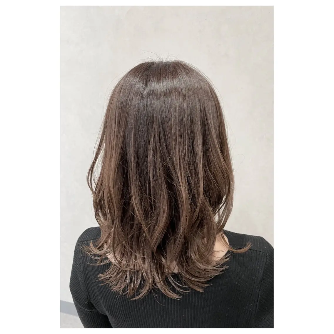 セミロング カラー パーマ ヘアアレンジ メンズ キッズ TopStylist ✂︎ YUKAのヘアスタイル