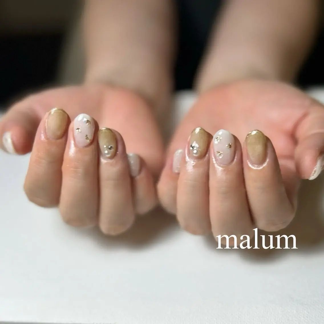 ネイル アートネイル ハンドネイル malum nailのネイルデザイン