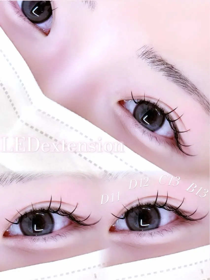 💞LEDマツエク💞100~140本 他店オフ⭕️フラットラッシュ✨コーティング込の写真
