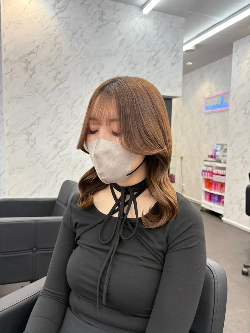 ヘアセット 韓国ヘア🎀 /♡𝓝𝓸𝓪♡のヘアスタイル