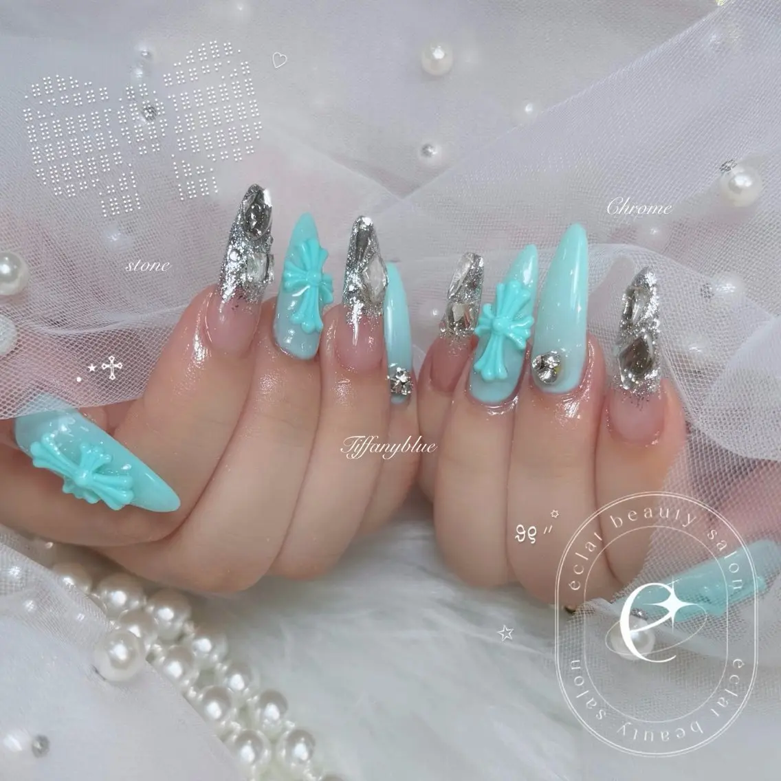 ネイル ハンドネイル eclat Kaedeのネイルデザイン