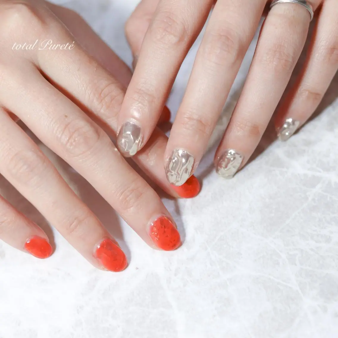 ネイル ハンドネイル nailsalon Puretéのネイルデザイン
