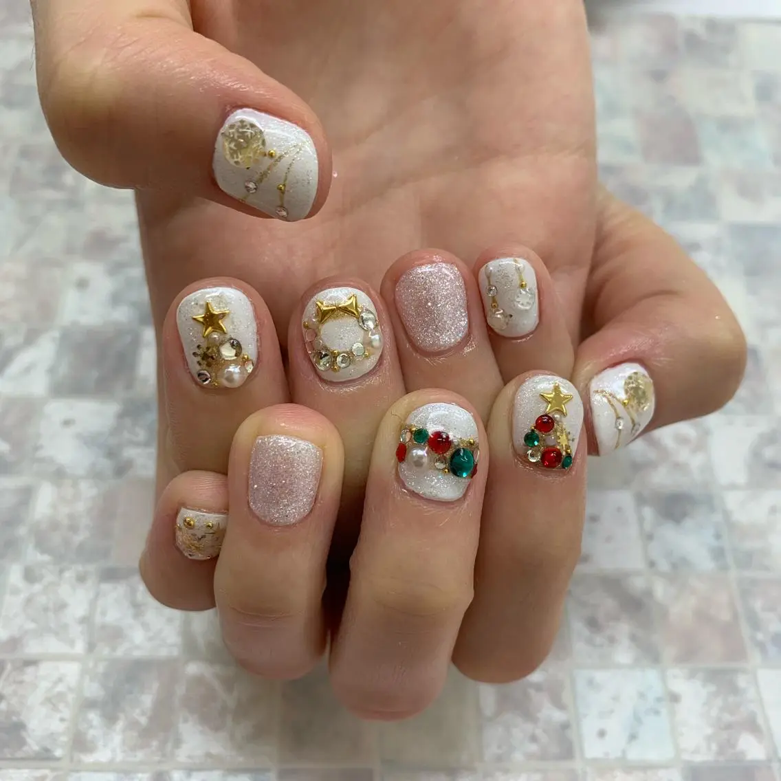 ネイル ハンドネイル 五十嵐 美智のネイルデザイン