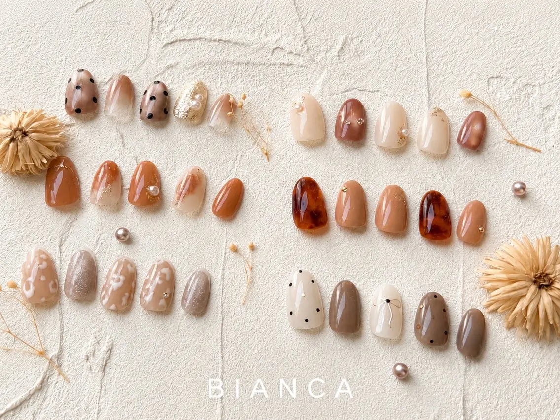 ネイル ハンドネイル Bianca大宮 入江のネイルデザイン