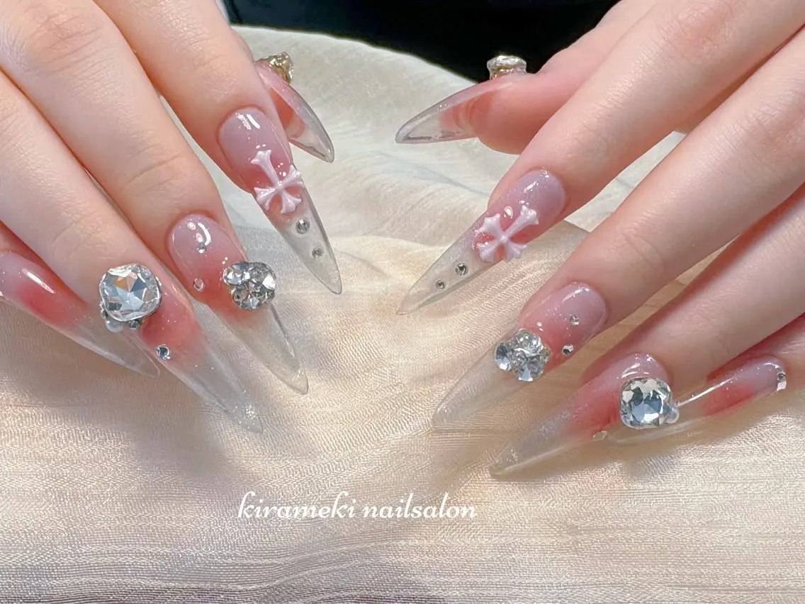 ロング ハンドネイル kirameki nail salonのネイルデザイン