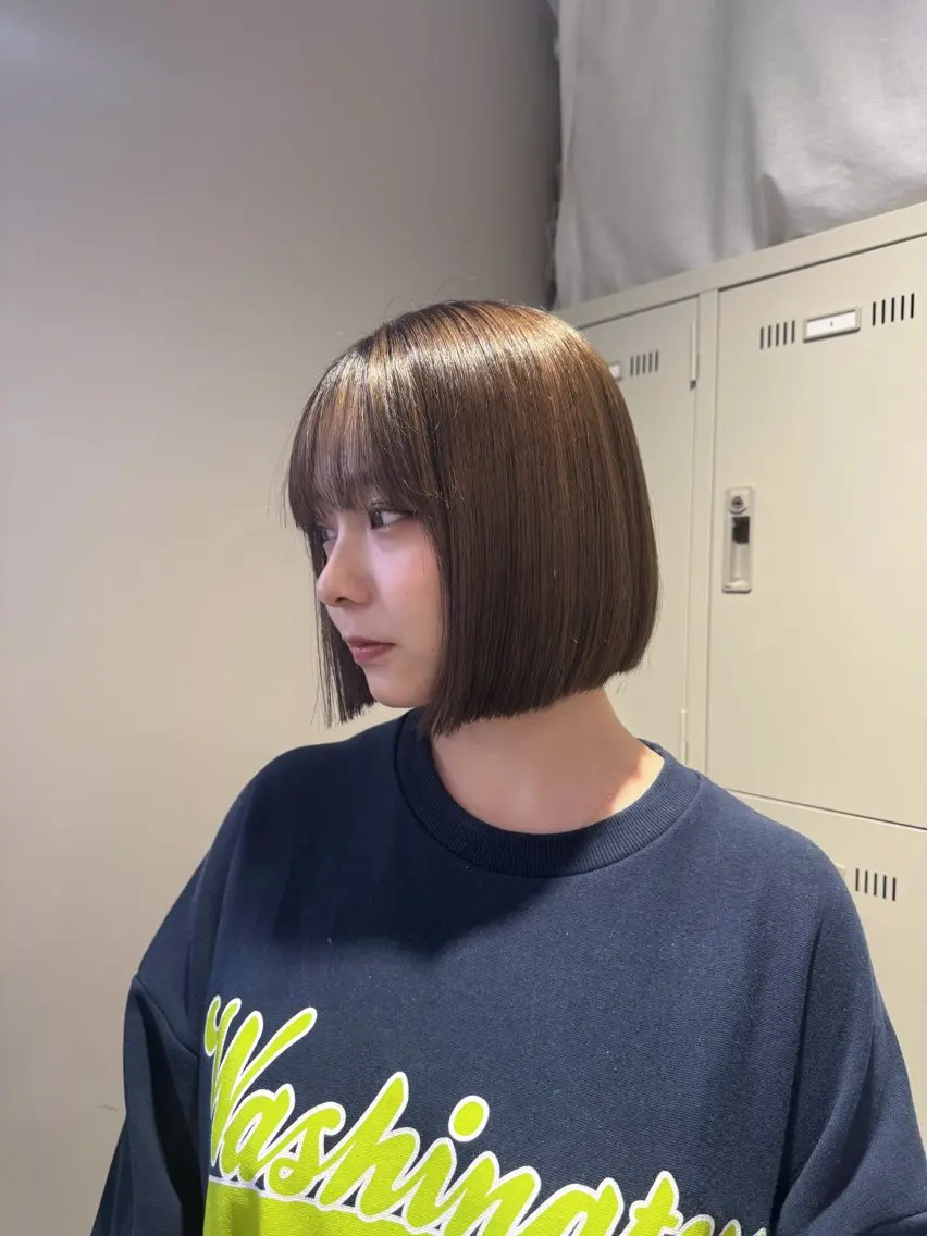ショート カラー ヘアアレンジ Over hair_ misakiのヘアスタイル