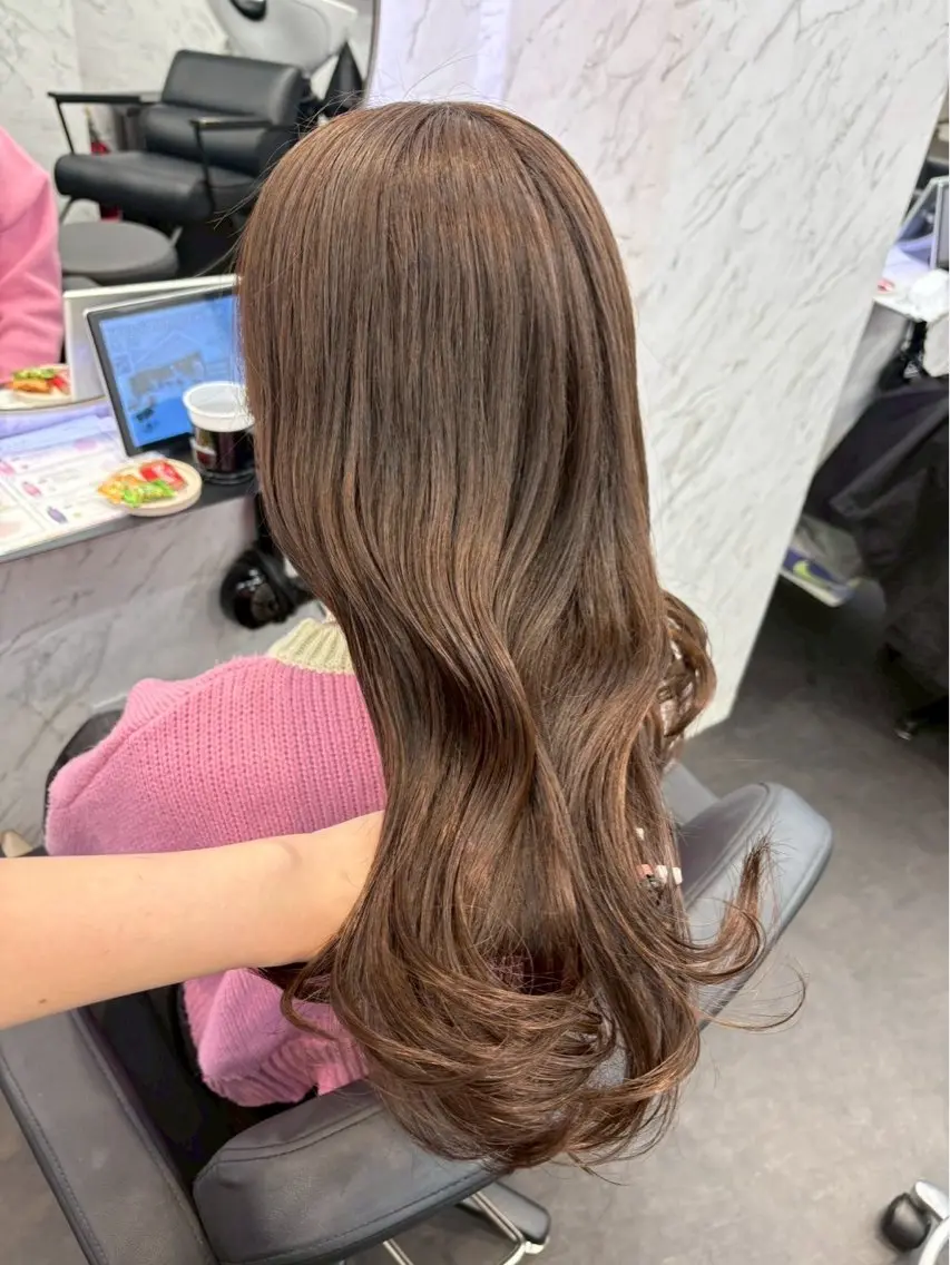 カラー ヘアカラー ⋆✦ Leon カット¥1100‼️のヘアスタイル