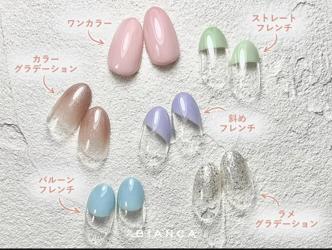 ネイル シンプルネイル ハンドネイル 三輪 大志朗⭐︎のネイルデザイン
