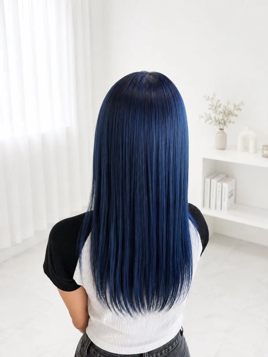 ロング カラー ヘアカラー トリートメント 【Earth平塚】 野首のヘアスタイル