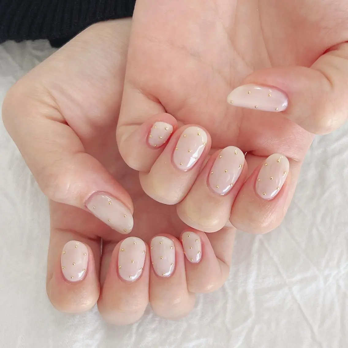 ネイル オフィスネイル ハンドネイル peaberry nailのネイルデザイン