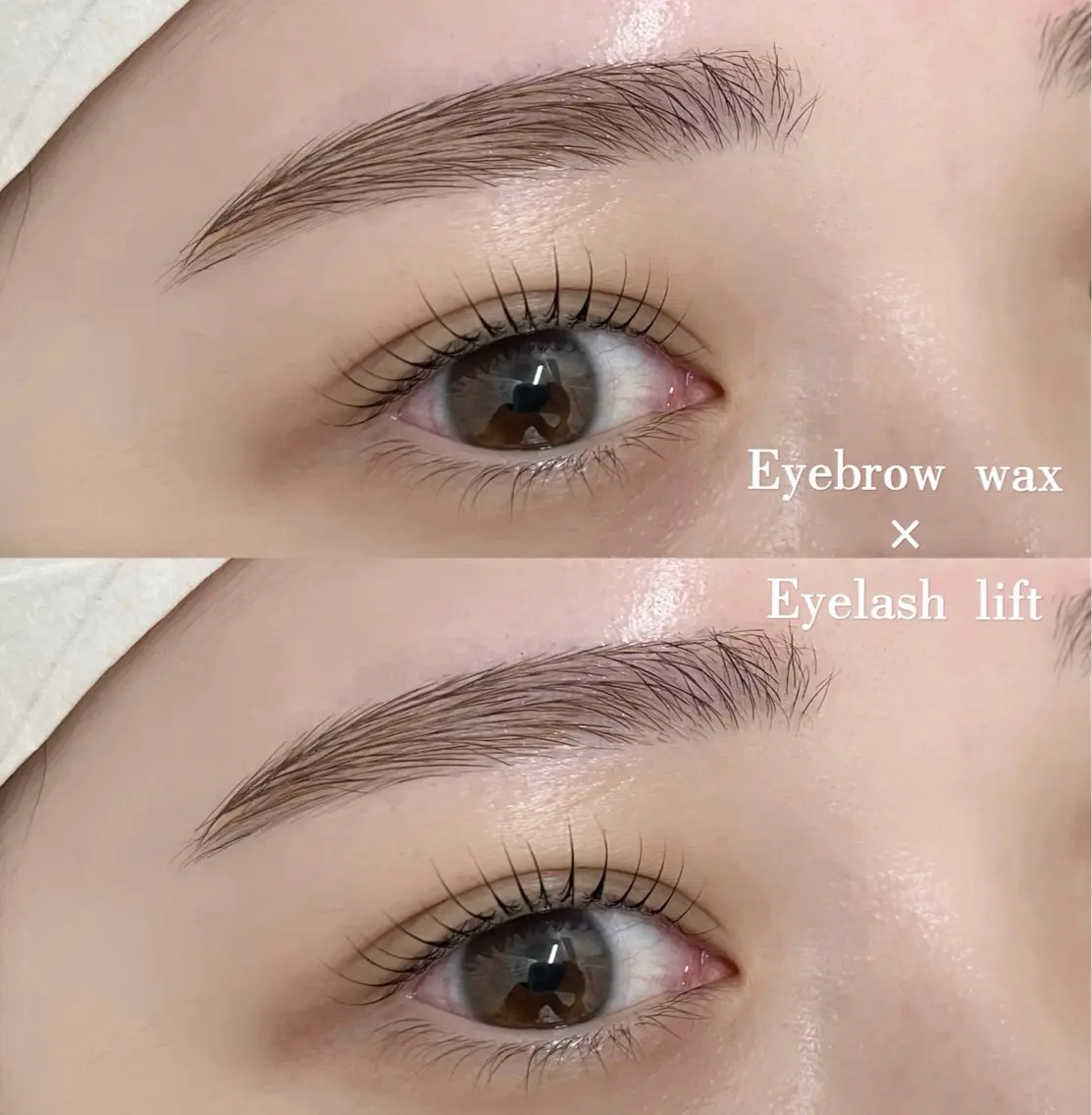 学割U24🎓《目元パッチリ👀》眉毛アイブロウデザインWAX＋選べるまつ毛パーマ¥9,900の写真