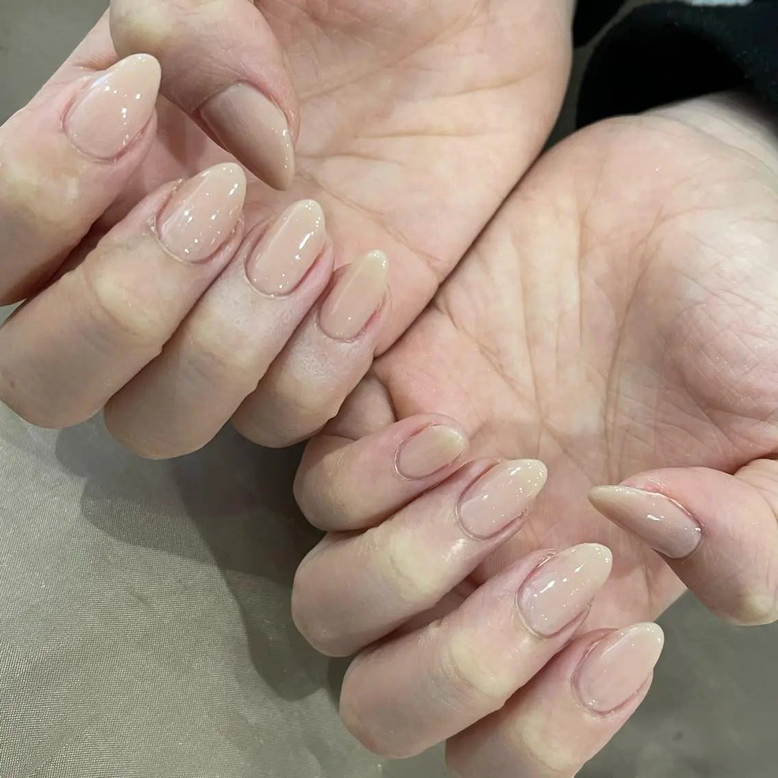 ネイル ワンカラーネイル Wish Nail 恒川のネイルデザイン