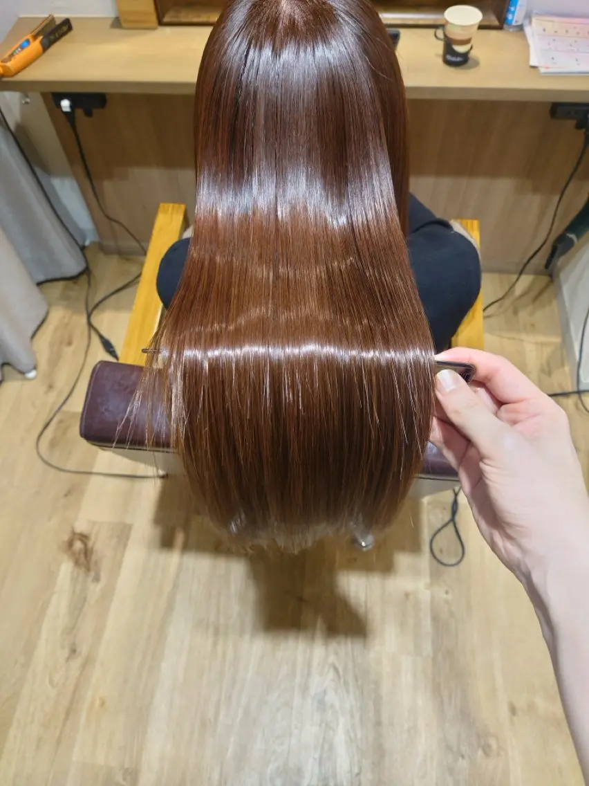 ロング カット ヘアカラー トリートメント センター南 SEIJIのヘアスタイル
