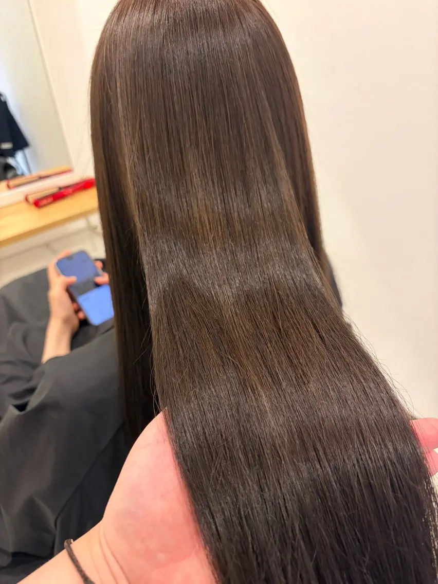ロング カラー ヘアカラー 斎藤 彩香のヘアスタイル