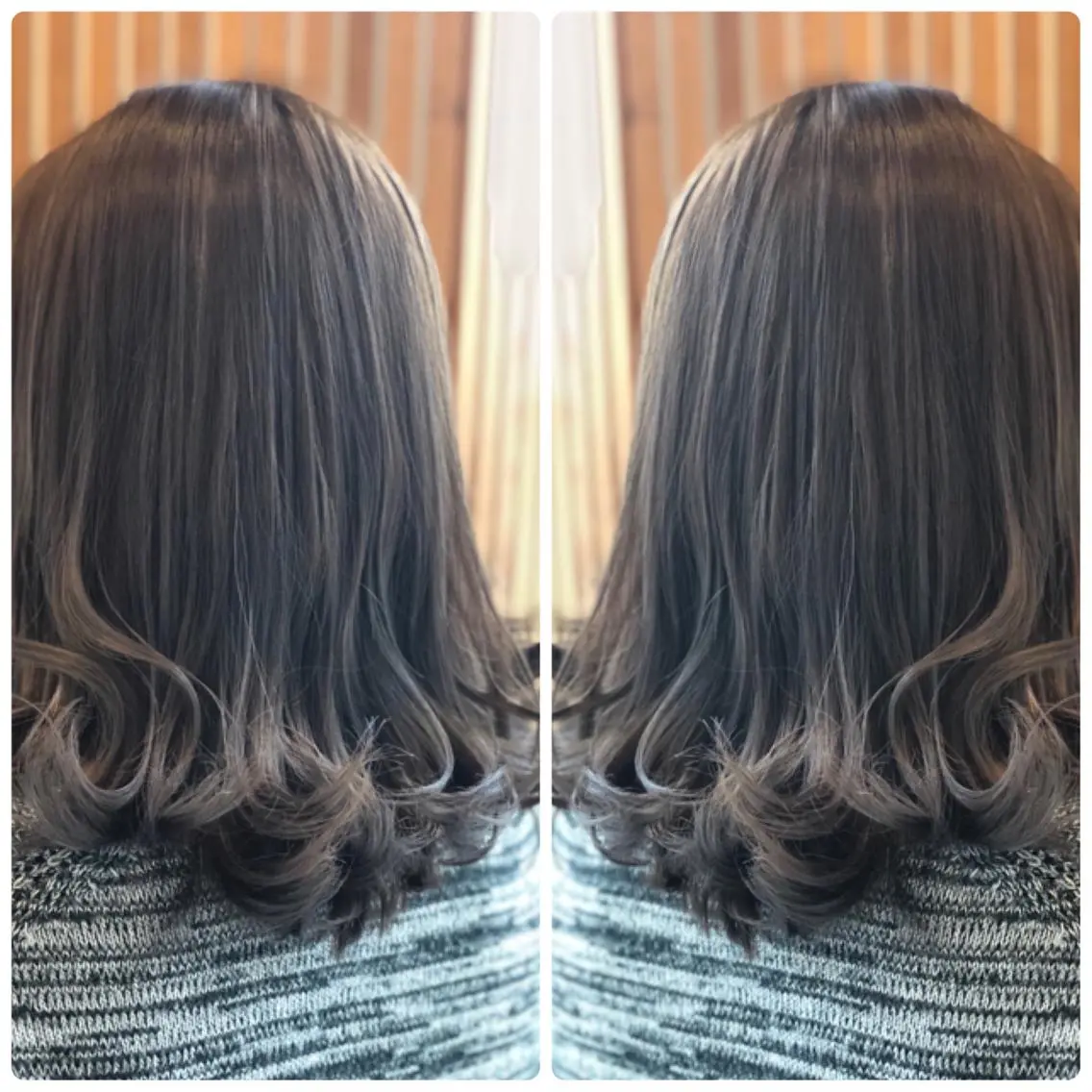 ミディアム カラー グレージュ ヘアカラー トリートメント 小山内 龍一郎 店長のヘアスタイル