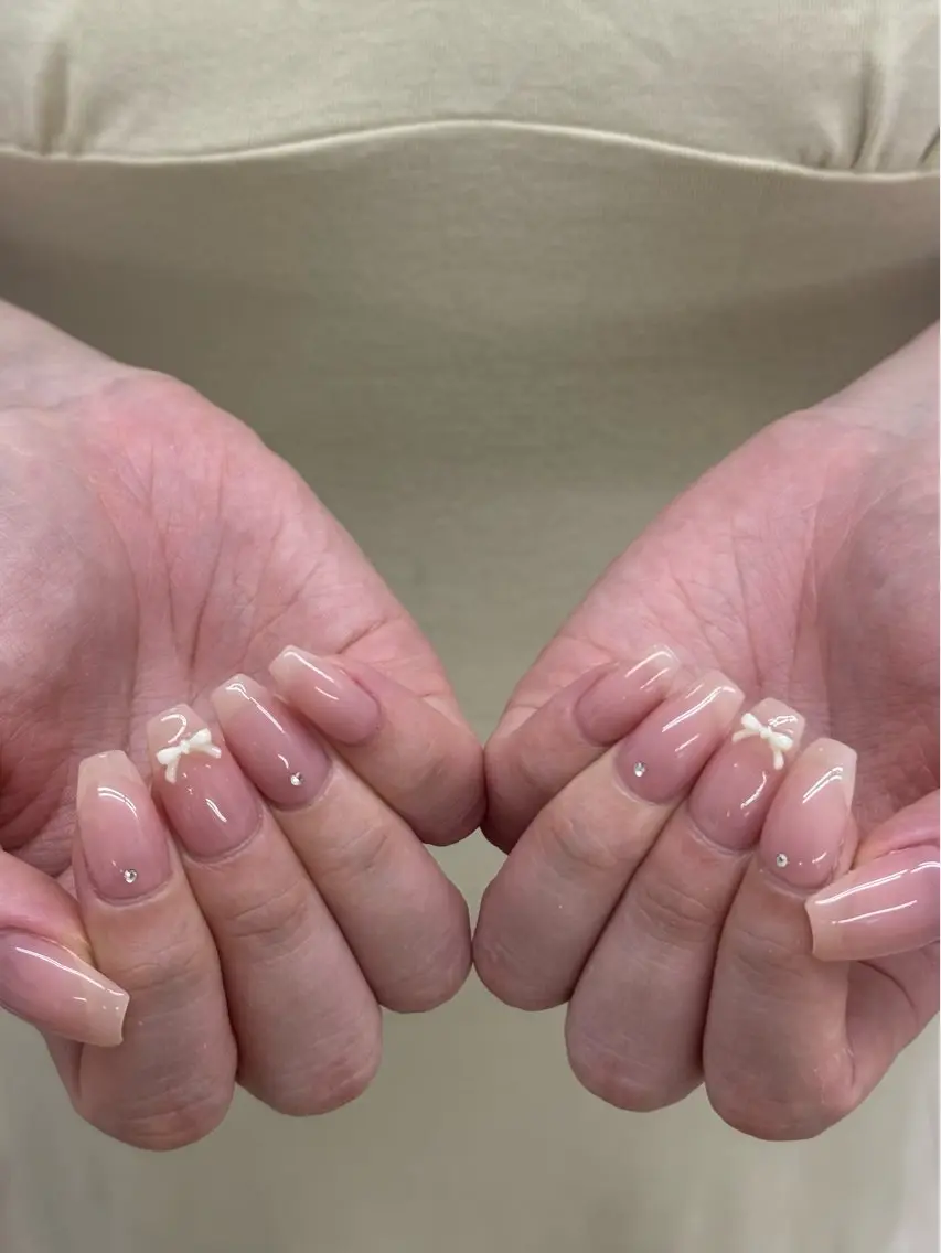 ネイル 長さ出し フットネイル ジェルネイル マグネットネイル 持ち込み ハンドネイル ハンドケア Ocean Nailのネイルデザイン