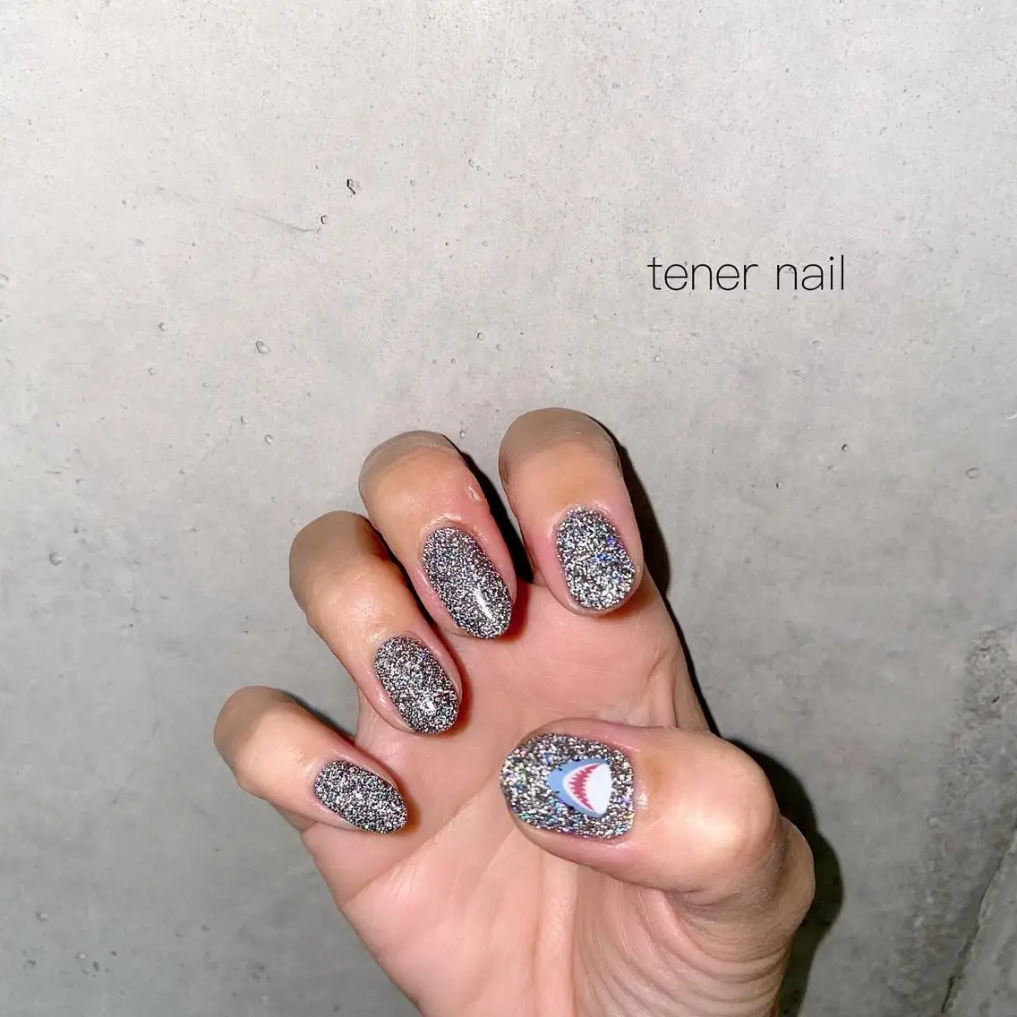 ネイル フラッシュネイル ラメ(グリッター) テネルネイル tener nailのネイルデザイン