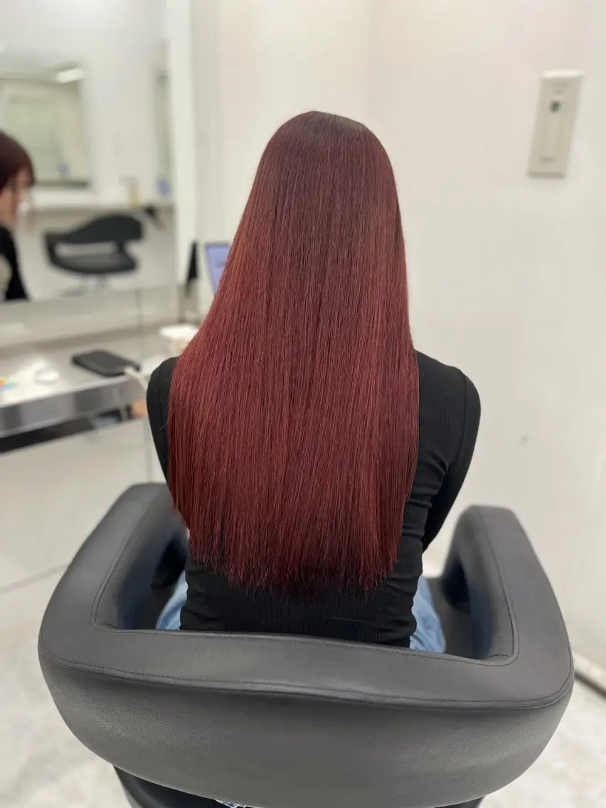 ロング 🍒韓国暖色ヘア NO.1🍒🪽のヘアスタイル
