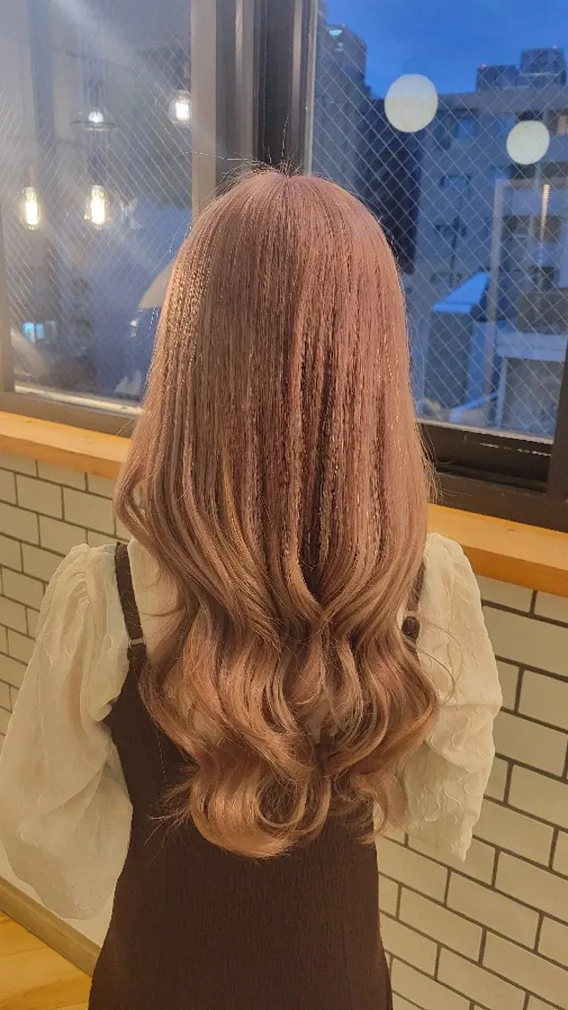ロング ヘアカラー トリートメント 銀座×️🫧艶カラー ʚ🎀ɞASUKAのヘアスタイル