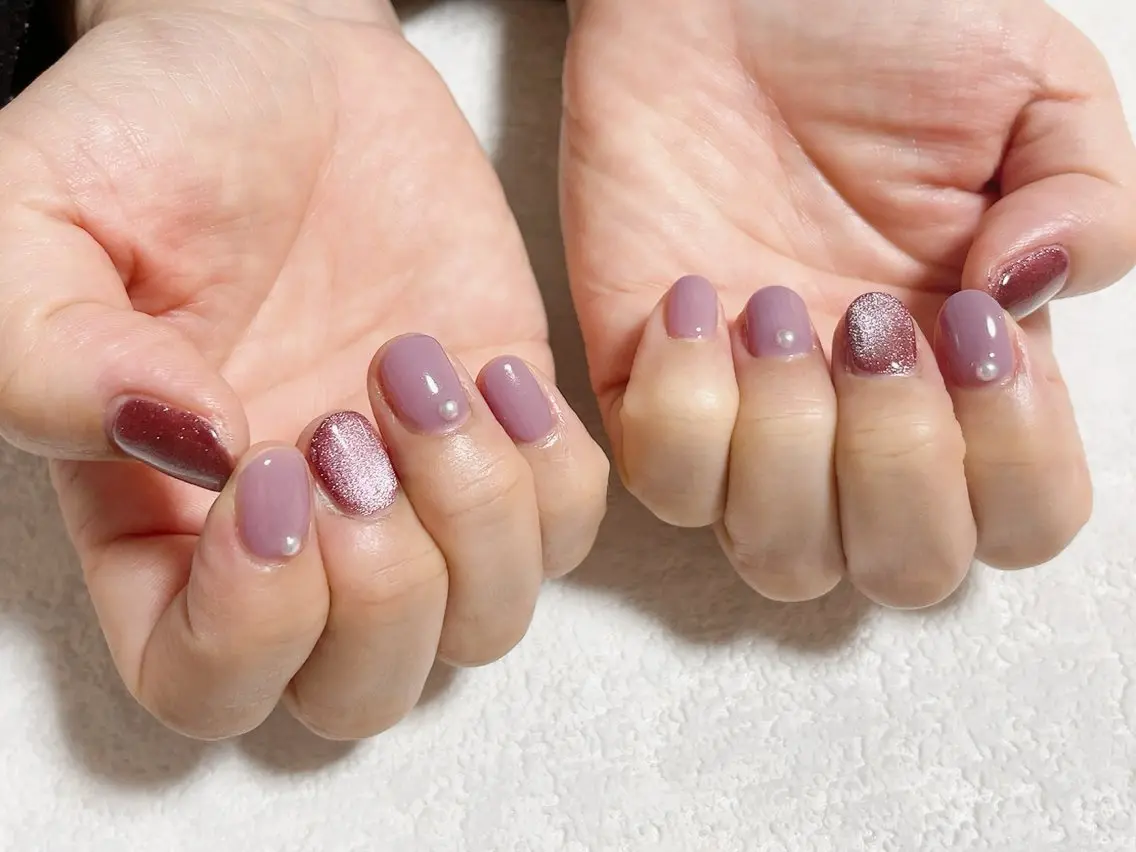 ネイル ジェルネイル 韓国ネイル メンズネイル パラジェル シンプルネイル kiki nail たまプラーザのネイルデザイン