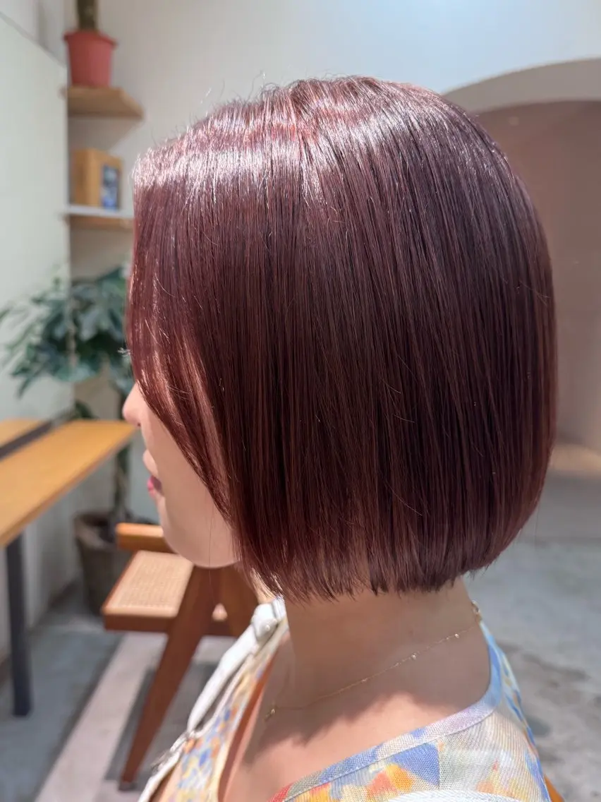 ミディアム カラー sim / kantaのヘアスタイル