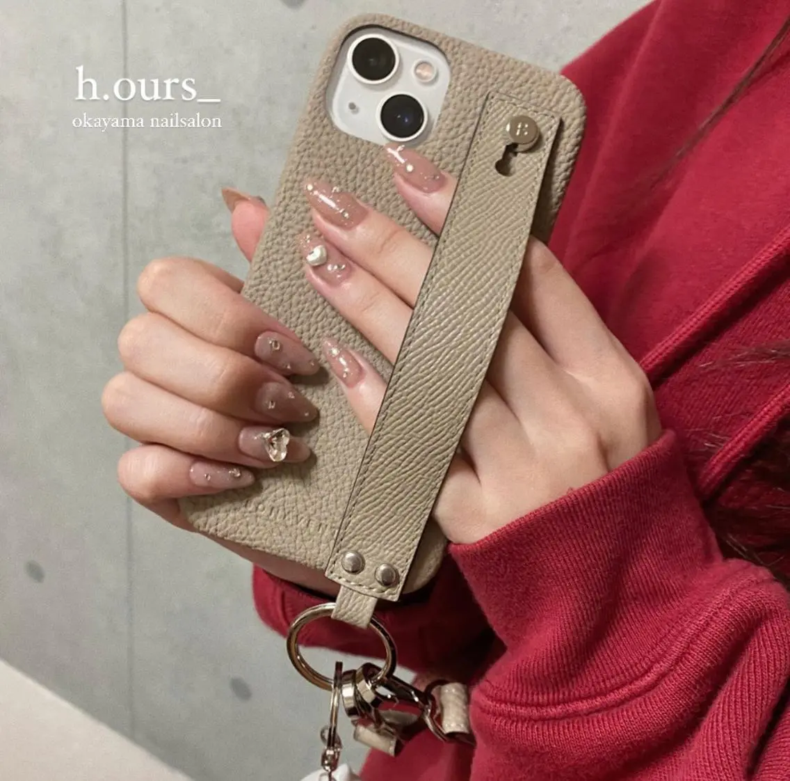 ネイル ジェルネイル ガーリー 韓国ネイル 持ち込み ピンク ハンドネイル h.ours _のネイルデザイン