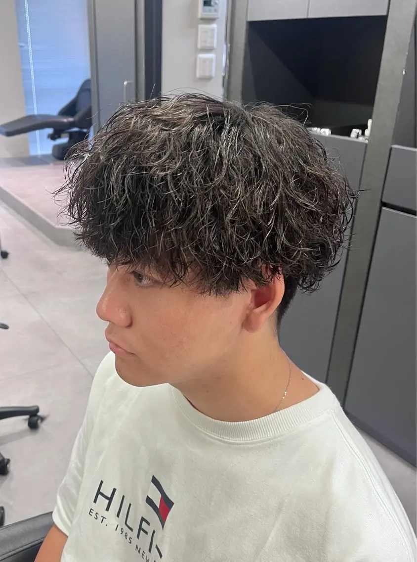 パーマ メンズ カット パーマ 💥パーマ特化💥 /メンズ専門/そらのヘアスタイル
