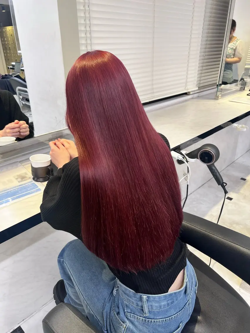 ミディアム カラー ヘアアレンジ カット ヘアカラー トリートメント ヘッドスパ ヘアセット 💕上野美容師☁ ブリーチ💖サワのヘアスタイル