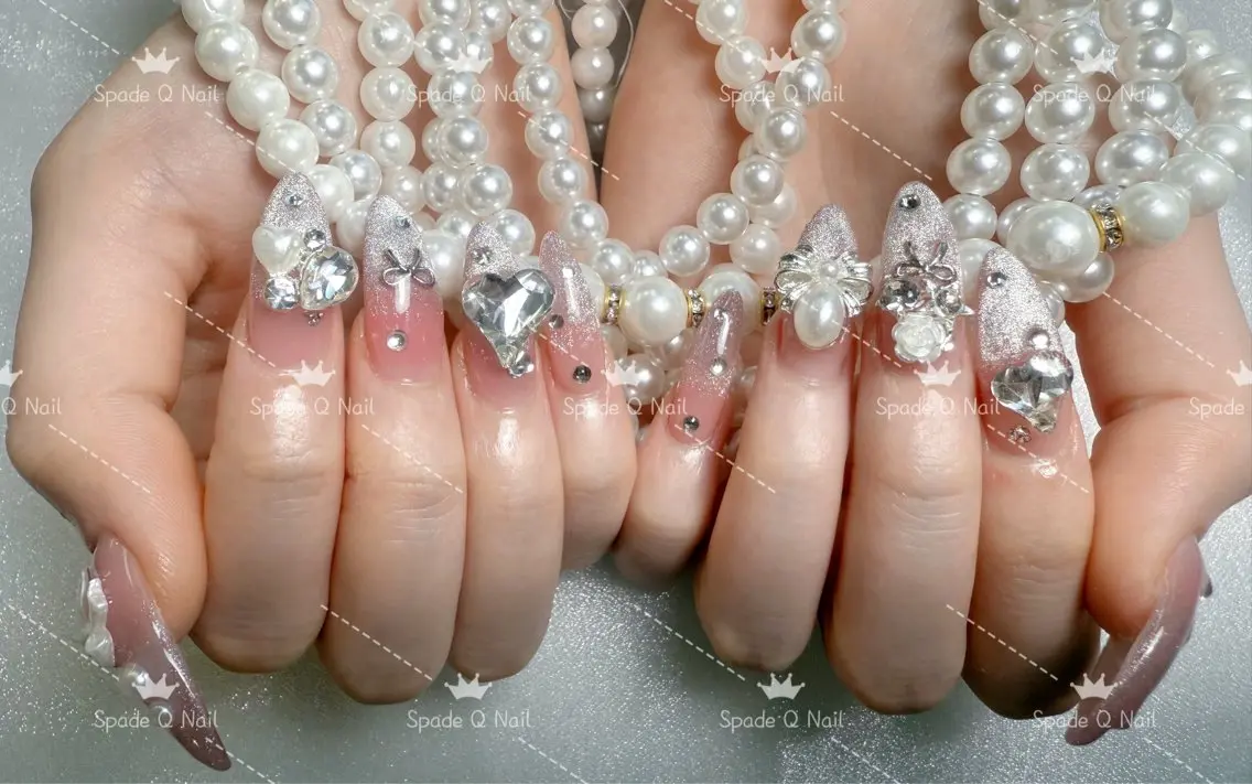 ネイル ハンドネイル ハンドケア Spade Q Nailのネイルデザイン
