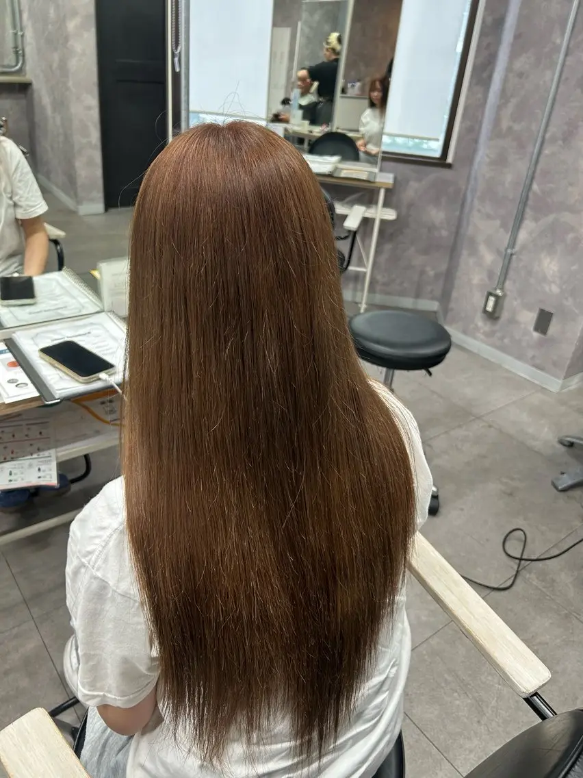 ロング カラー 🤎透明感カラー 🤎🧸ちひろのヘアスタイル