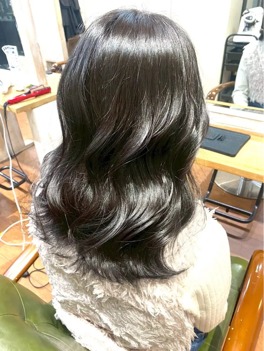 カラー ヘアカラー トリートメント 🌳大森Wailea SARA🌳のヘアスタイル