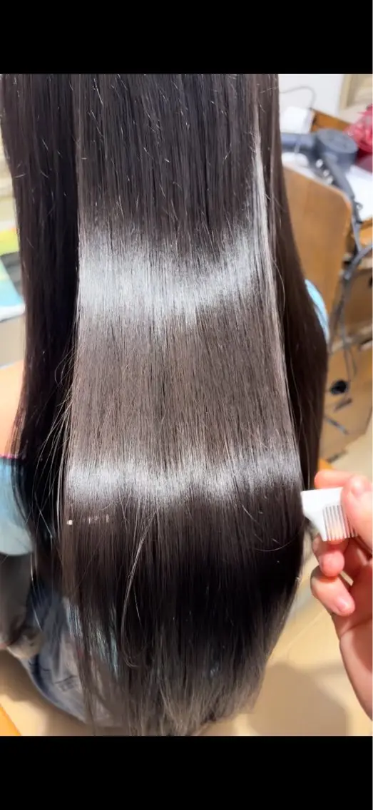 ロング 上地 ㅤ⠀虹奈のヘアスタイル