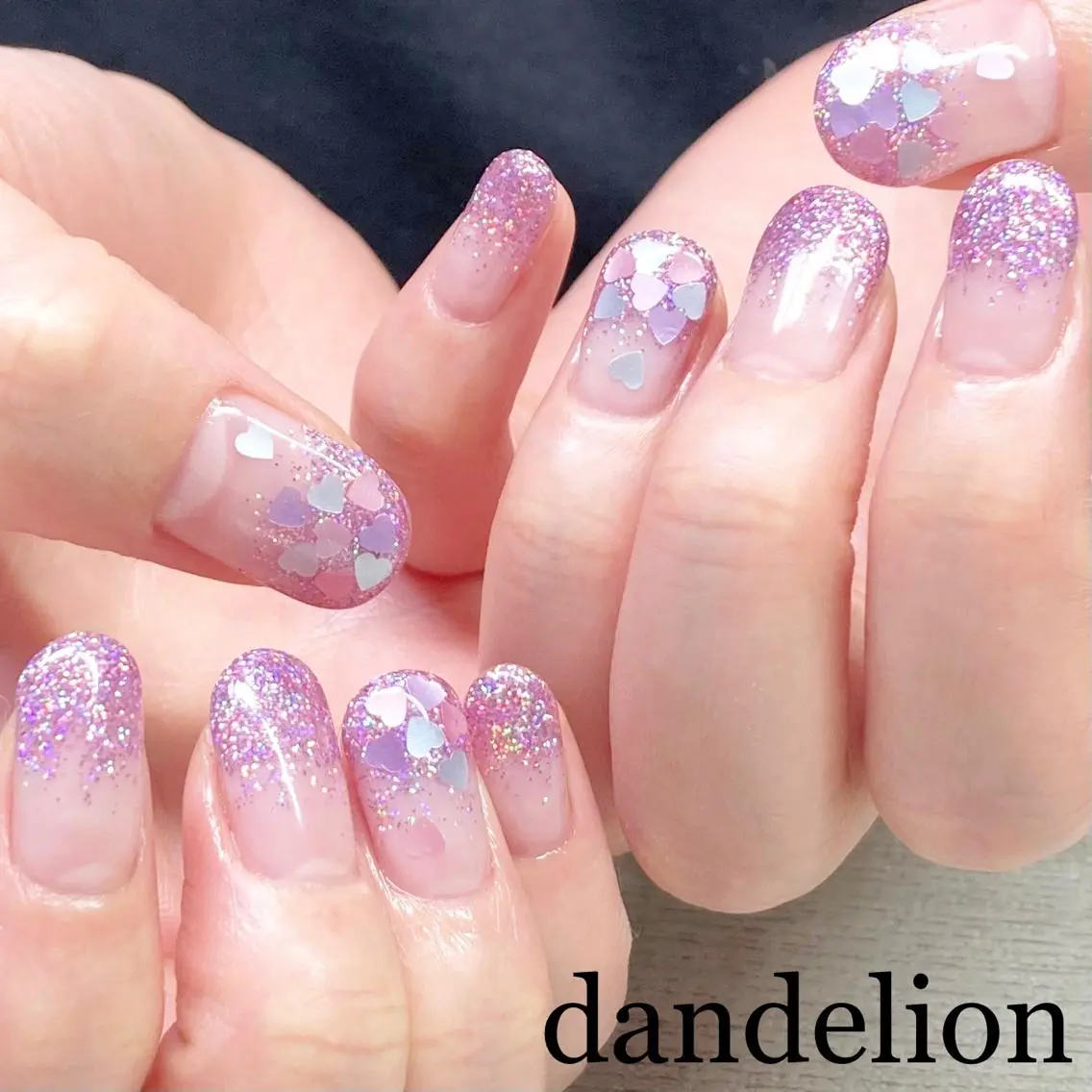 ネイル ハンドネイル ハンドケア dandelion ダンデライオンのネイルデザイン