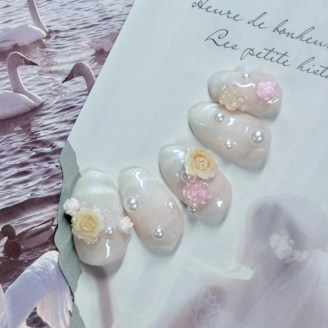 ネイル ジェルネイル マットネイル ブライダルネイル ハンドネイル 一人ひとりに寄り添う 施術🌈IRiS🪽のネイルデザイン