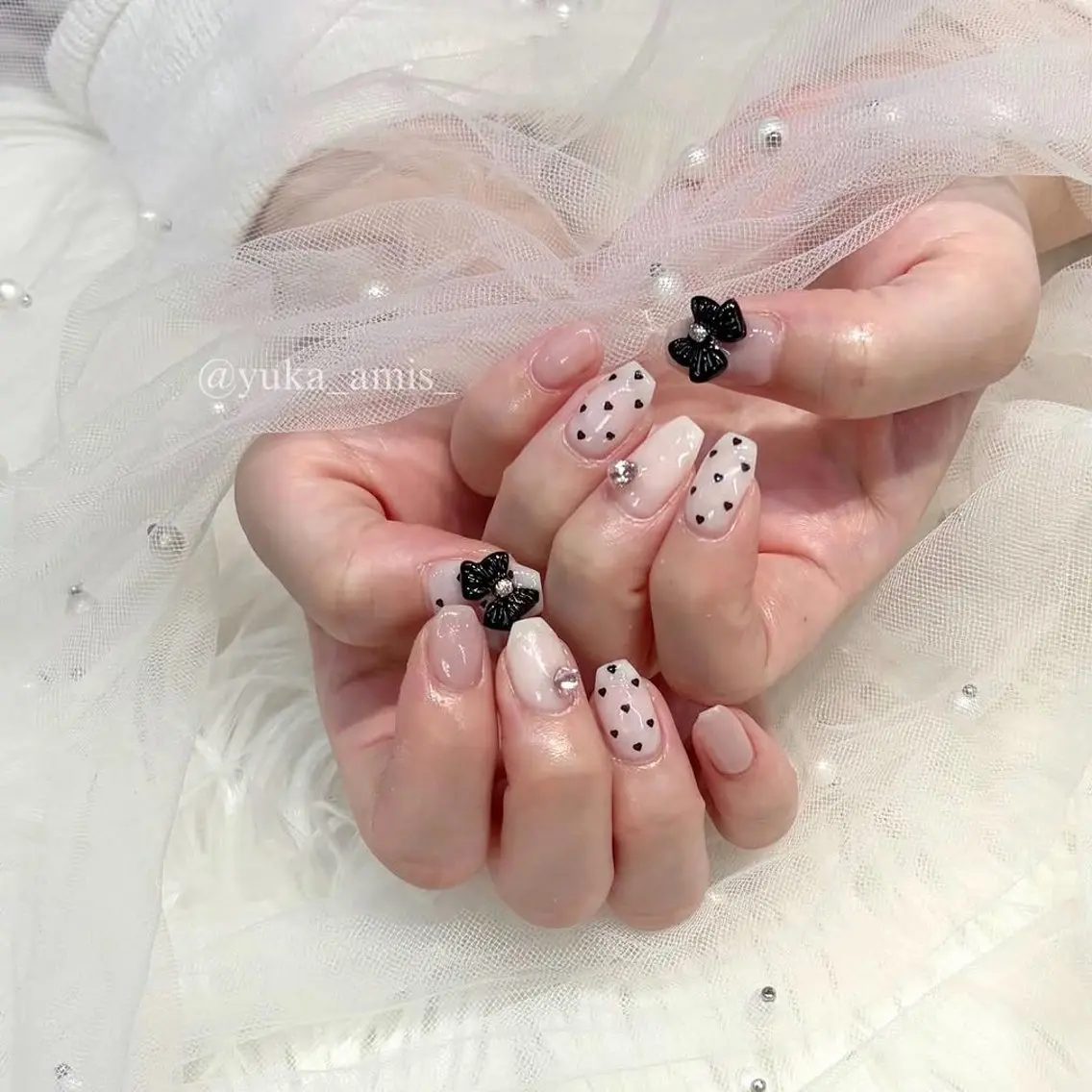 ネイル amisnail♡ 渋谷 Jrネイリストのネイルデザイン
