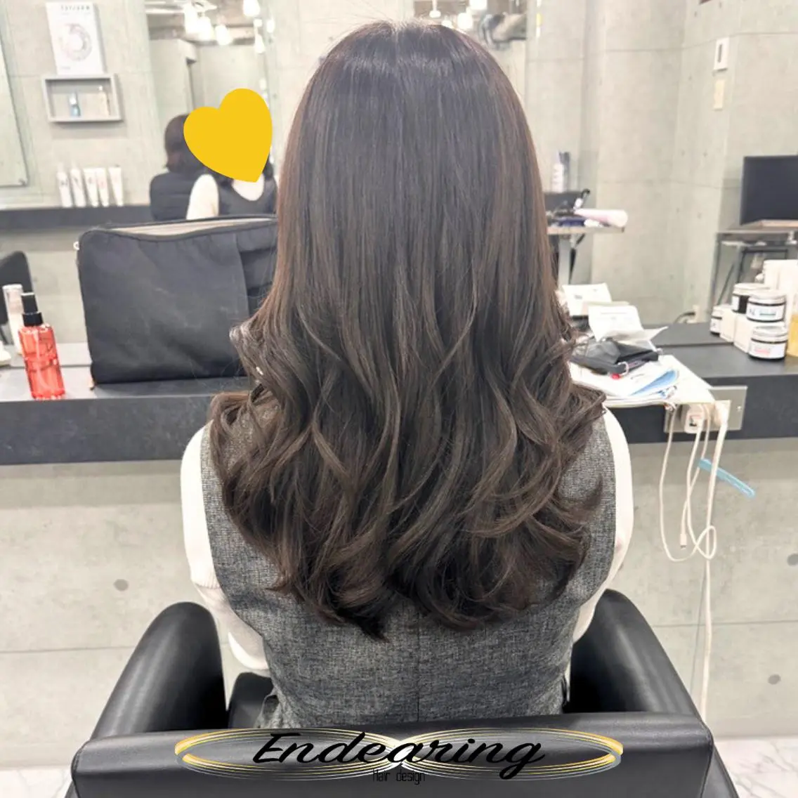 セミロング レイヤーカット 似合わせカット カット ヘアカラー Endearing 銀座/YOKOのヘアスタイル