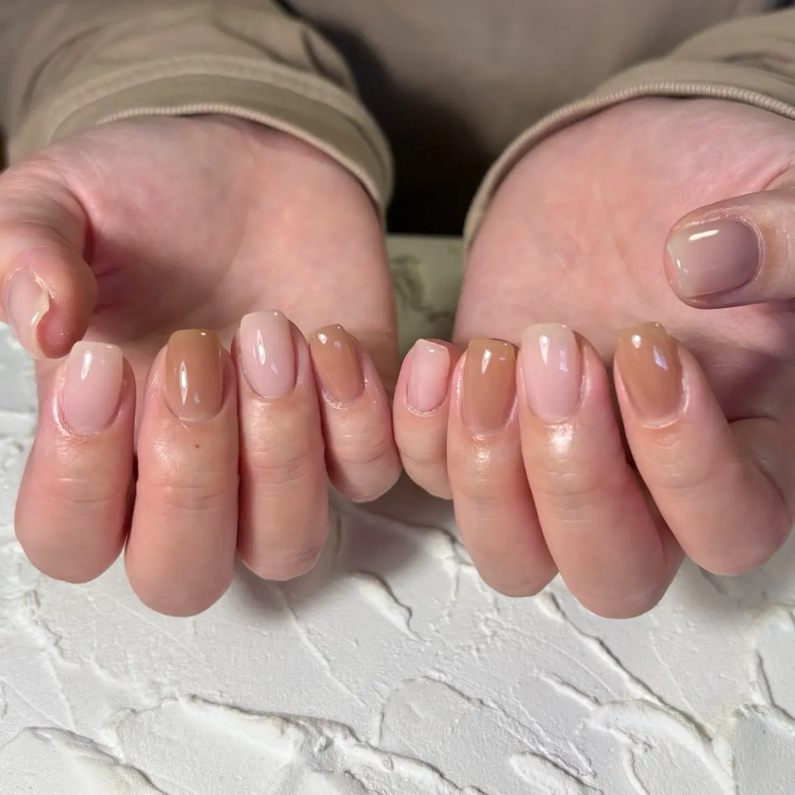 ネイル ワンカラーネイル ハンドネイル Lofinails ちひろのネイルデザイン