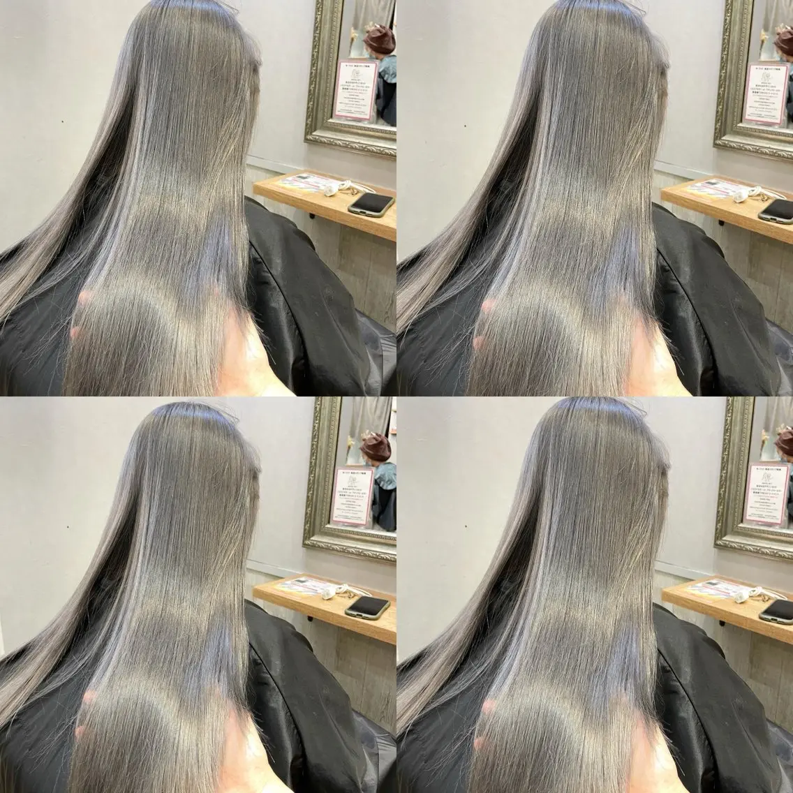 《ミニモ限定➰》カット+ケアブリーチ+カラー+クイックトリートメントの写真