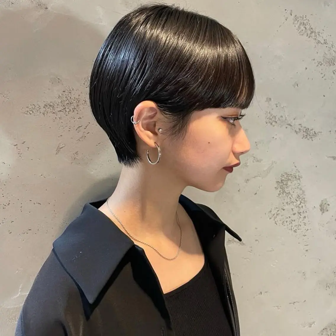 ショート 梅田茶屋町🫧毛流れ メンズヘア Senのヘアスタイル