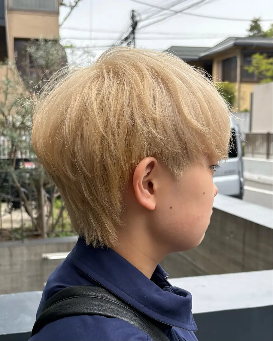 men’s cut 🗡️の写真