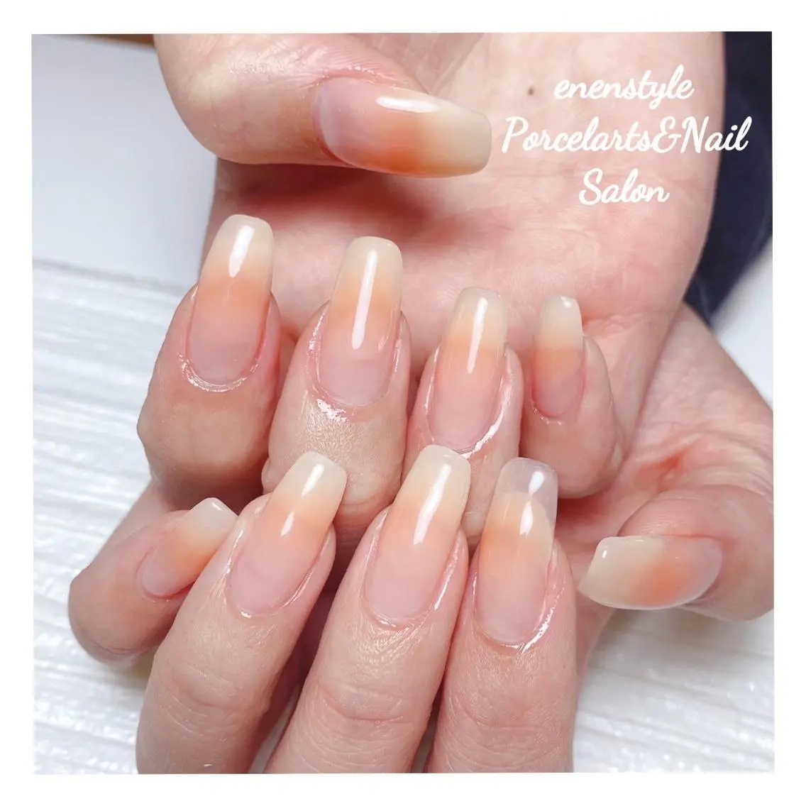 ミディアム ネイル 🐾enen style 🐾のネイルデザイン