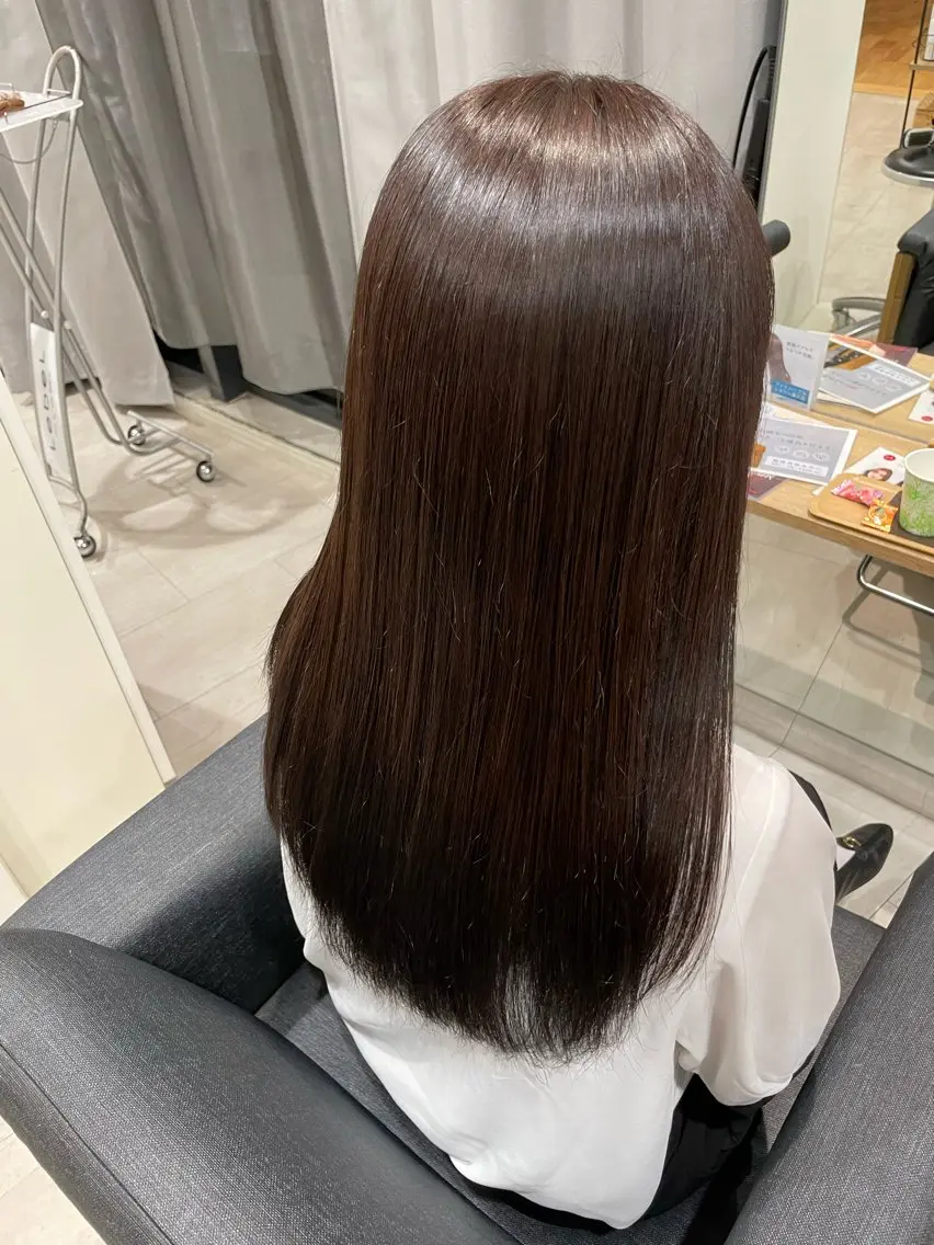 ロング ヘアカラー unique RINNEのヘアスタイル