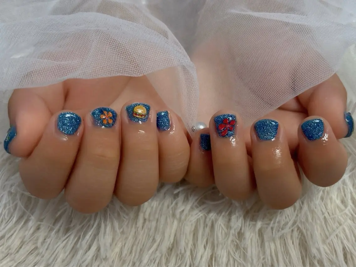 キッズ ネイル ハンドネイル nail salon はるりのネイルデザイン