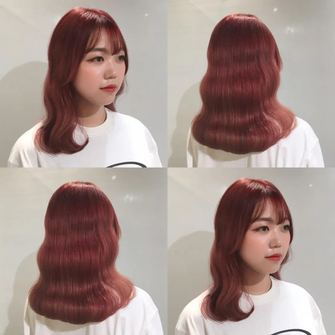 ミディアム カラー ヘアアレンジ 柔らか垢抜けｶﾗｰと ｶｯﾄ🫧ASUKAのヘアスタイル