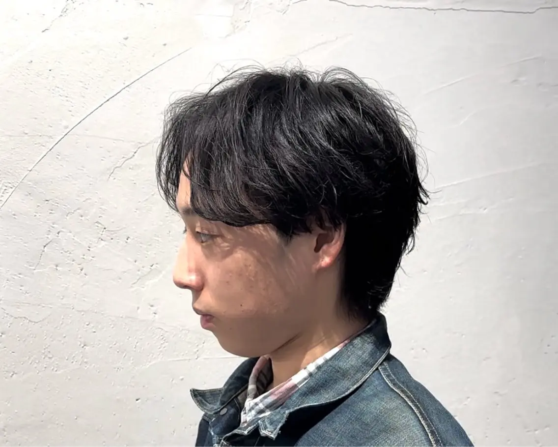 ショート パーマ メンズ カット パーマ トリートメント メンズの悩み解決専門 柏パーマ職人/曽我尾のヘアスタイル
