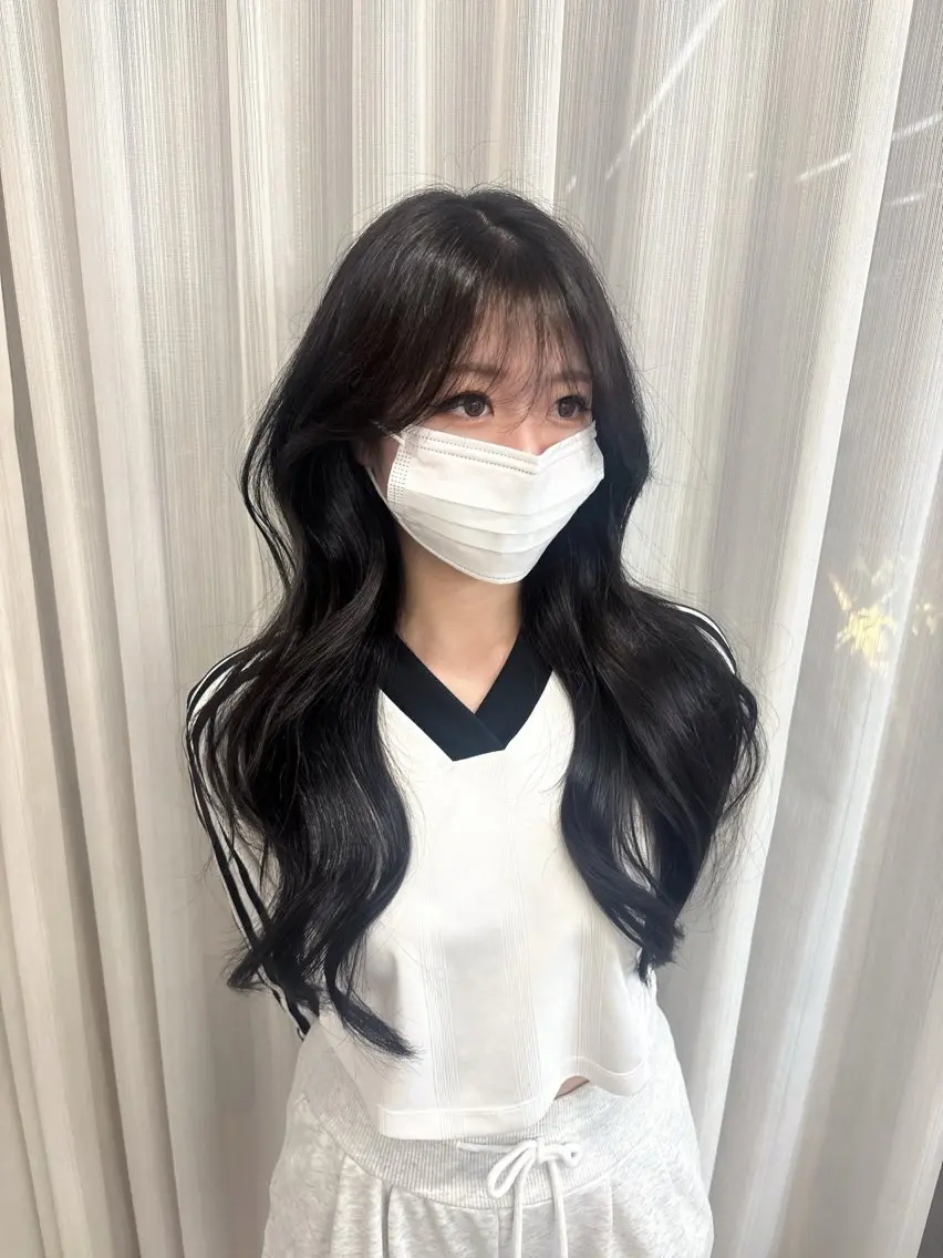 ロング カラー ヘアアレンジ ヘアカラー JUNOHAIR. MIAN.⋆𝜗𝜚のヘアスタイル