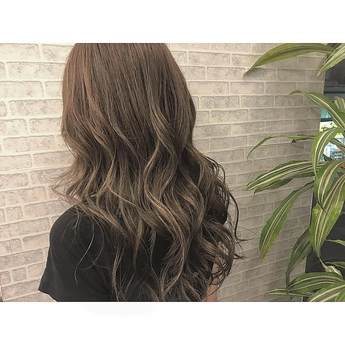 ロング カラー ハイライトカラー ハイライト 荒木 拓也のヘアスタイル