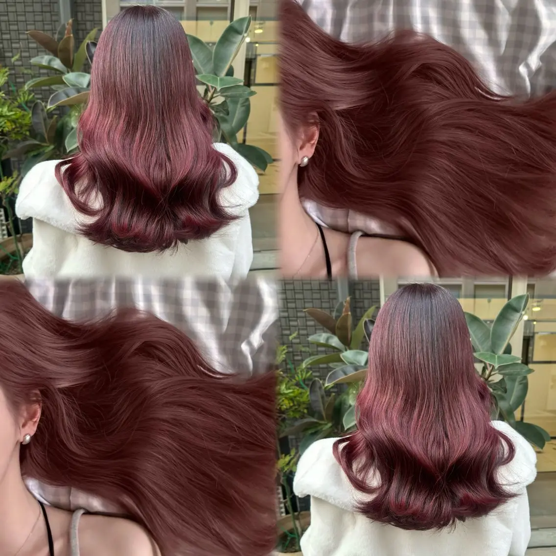セミロング カラー ブリーチなしカラー kana🐱のヘアスタイル