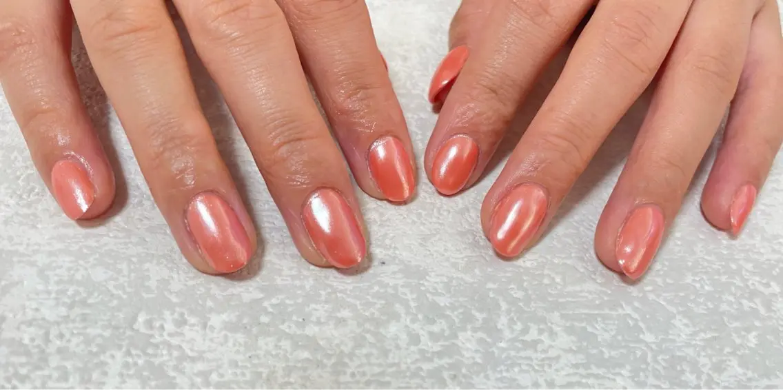 ネイル オーロラネイル フットネイル フレンチネイル ジェルネイル 韓国ネイル ハンドネイル mogunail &blowのネイルデザイン